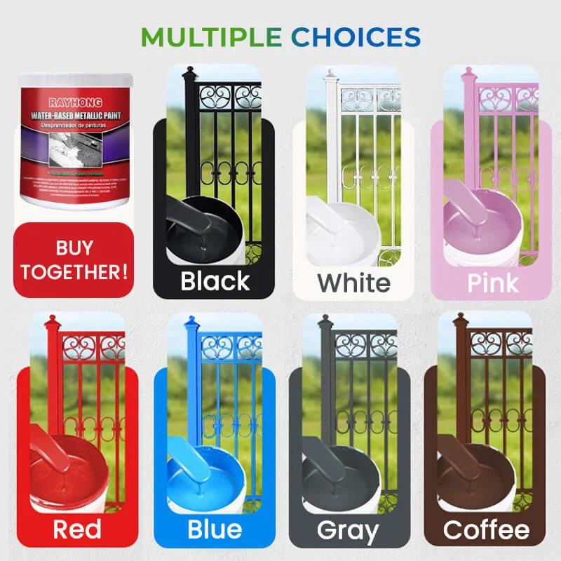 Buy 2 Free Shipping - Water-based Metal Rust Remover Metallic Paint - Image 13