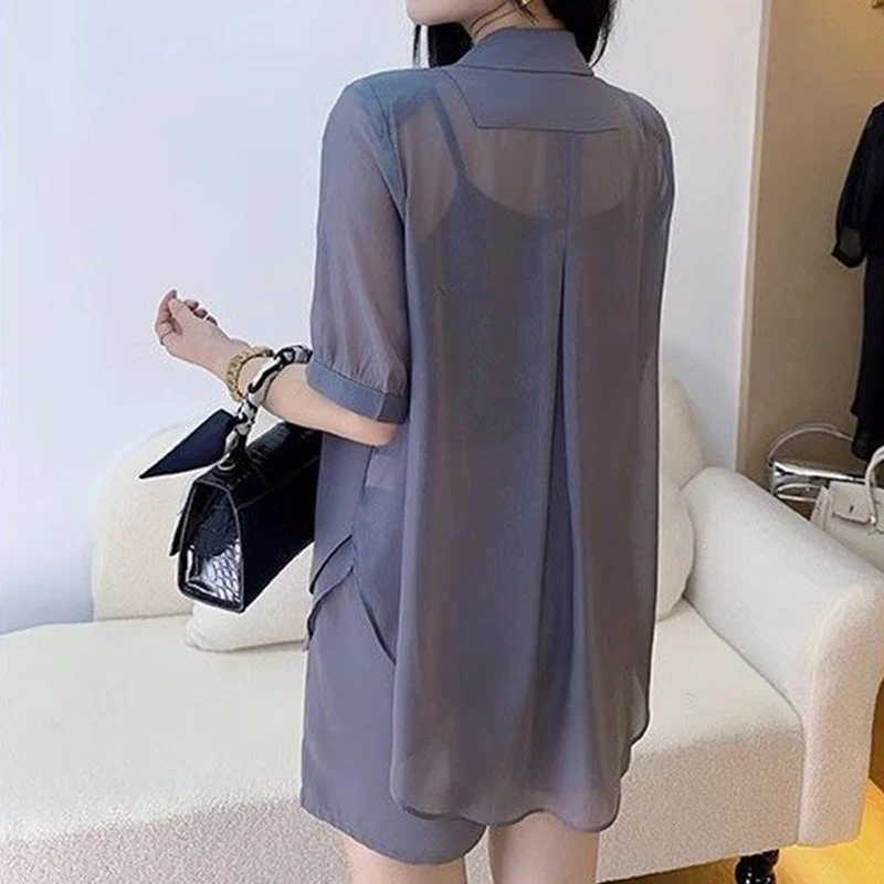 Women's Fashion Lightweight Short Suit 2-Piece Set (Great Sale⛄BUY 2 Get 10% OFF) - Image 3