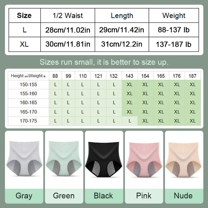 Women’s High Waist Widened Leak-proof Panties - Image 10