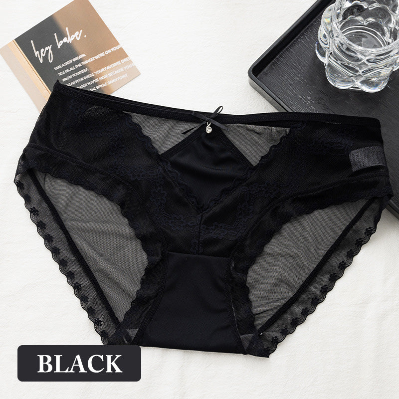 Women's Mesh Lace Hollow out Lightweight Panties - Image 15