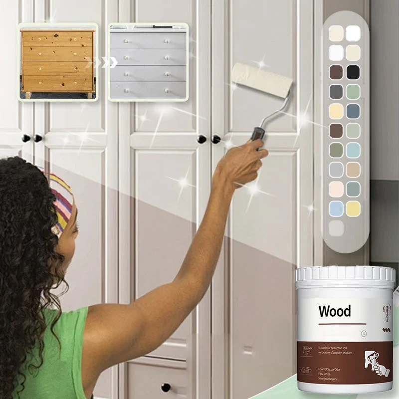 🔥Water-based Environmentally Friendly Odorless Wood Furniture Repair and Renovation Paint - Image 2