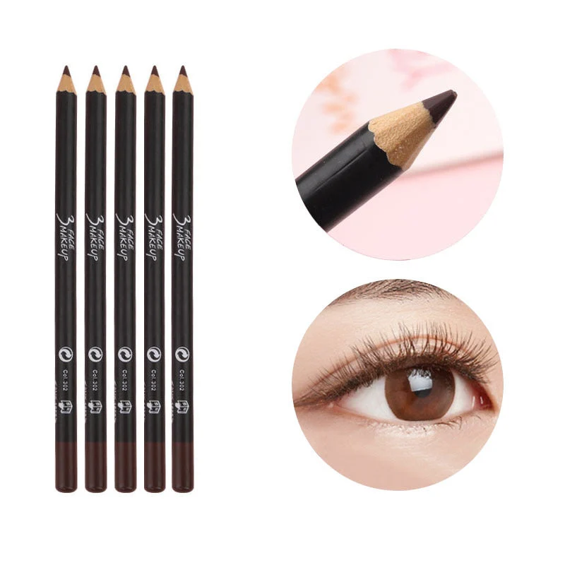 Wooden Waterproof Long Lasting Hardcore Eyebrow Pencils - Image 10