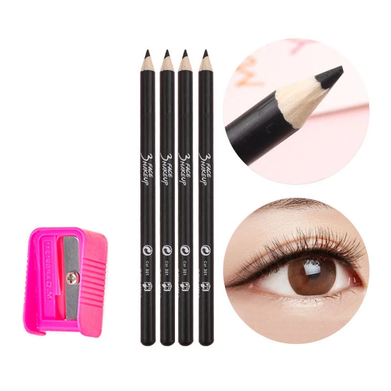 Wooden Waterproof Long Lasting Hardcore Eyebrow Pencils - Image 11