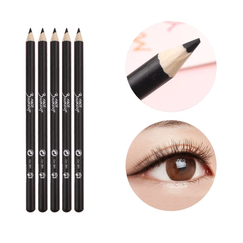 Wooden Waterproof Long Lasting Hardcore Eyebrow Pencils - Image 9