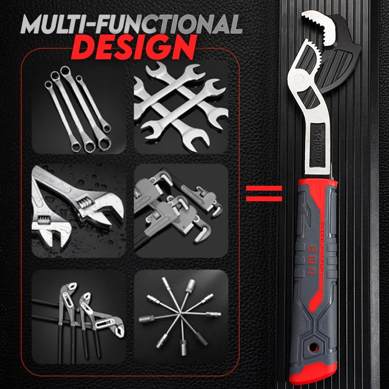 Industrial Grade Multifunctional Self-locking Pipe Wrench Tool - Image 2