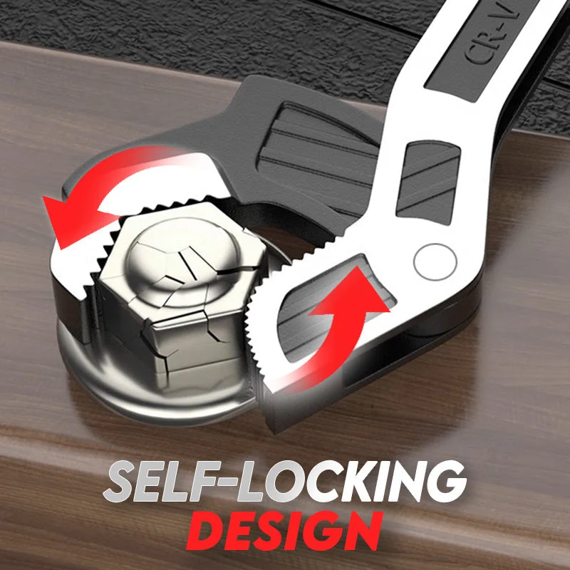 Industrial Grade Multifunctional Self-locking Pipe Wrench Tool - Image 3