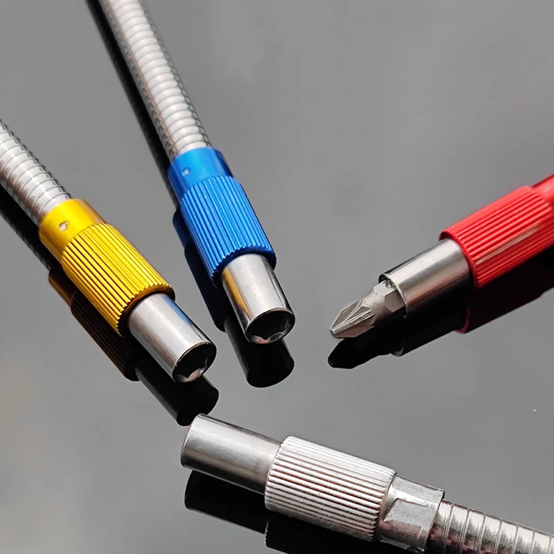 Hexagonal Shank Metal Flex Universal Extension Bit Holder - Image 6